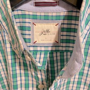 Men's Large Shirt. Long sleeve. Quality. Johnston & Murphy by J & M.